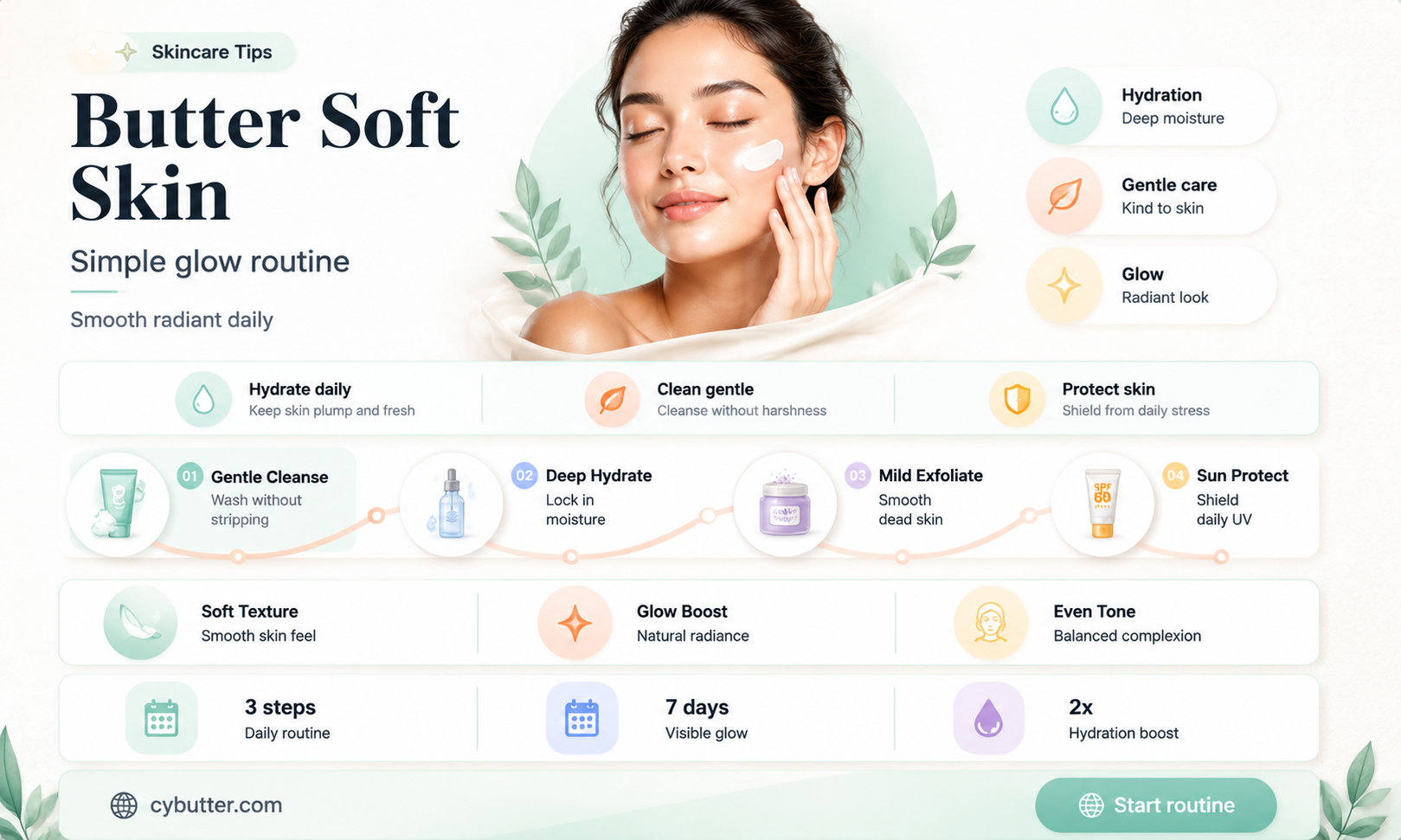 how to get butter soft skin