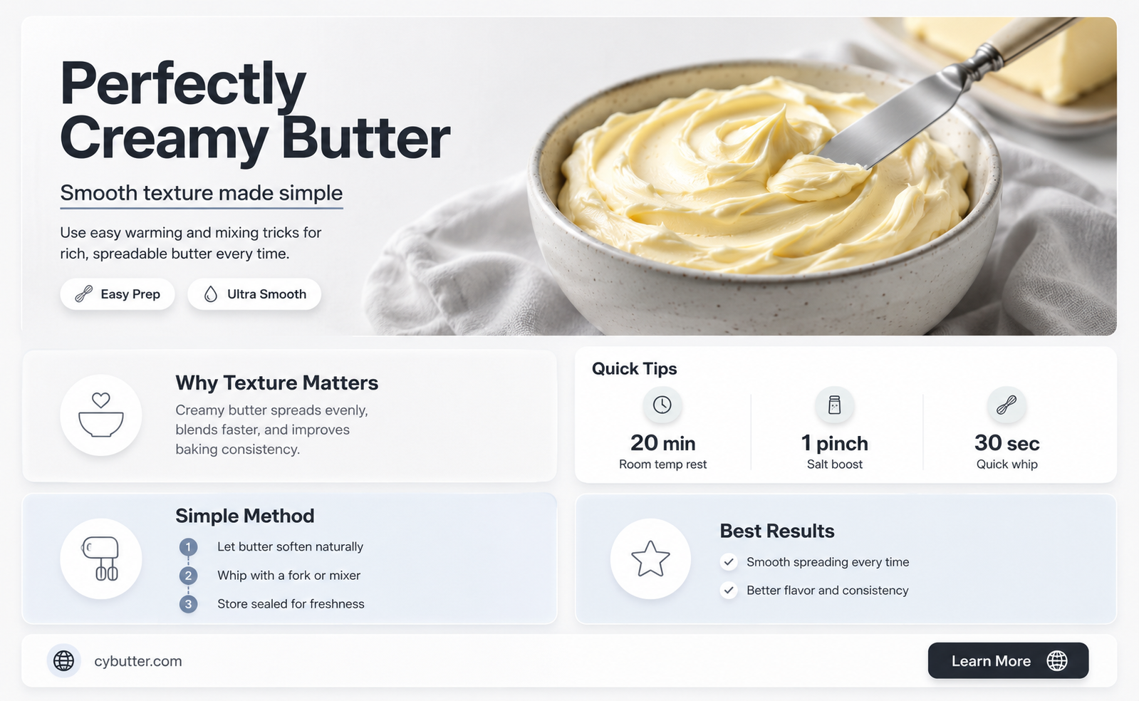 how to get butter creamy