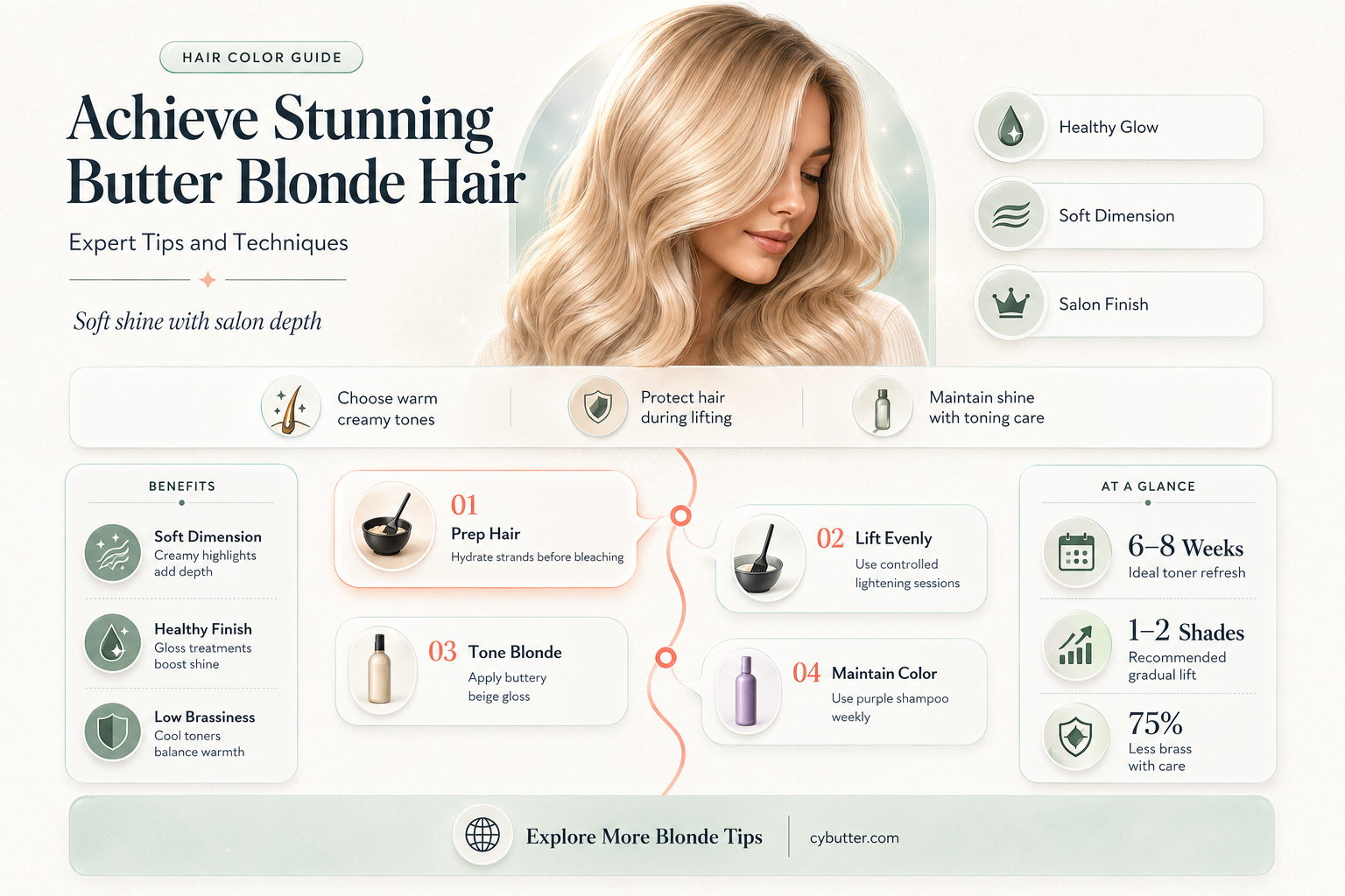 how to get butter blonde hair