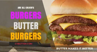 Exploring Culver's Menu: Are All Their Burgers Butter Burgers?