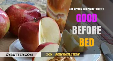 Apples and Peanut Butter: A Healthy Bedtime Snack Option?