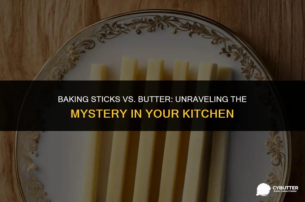 are baking sticks the same as butter