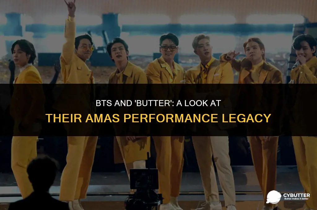 are bts still performing butter at amas