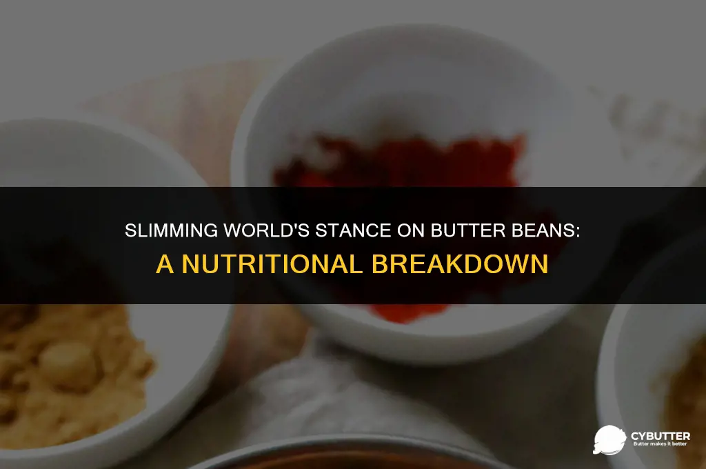 are butter beans free on slimming world