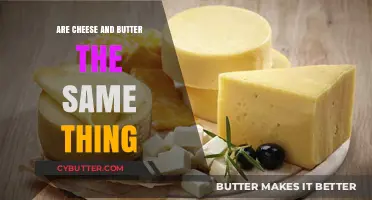Unraveling the Dairy Dilemma: Cheese and Butter - Same or Different?