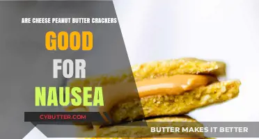 Cheese Peanut Butter Crackers: A Nausea-Relieving Snack or Myth?