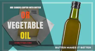 Butter vs. Vegetable Oil: The Great Cookie Softness Debate
