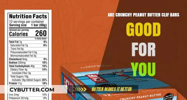 Crunchy Peanut Butter Clif Bars: Healthy Snack or Just a Treat?