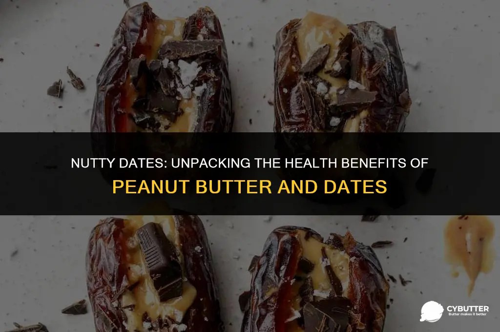 are dates with peanut butter healthy