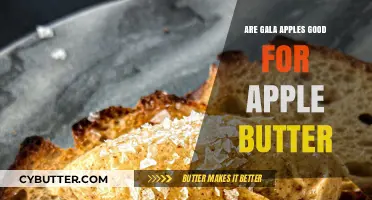 Gala Apples for Apple Butter: A Sweet and Tangy Match?