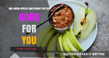 Green Apples and Peanut Butter: A Healthy Snack Duo?