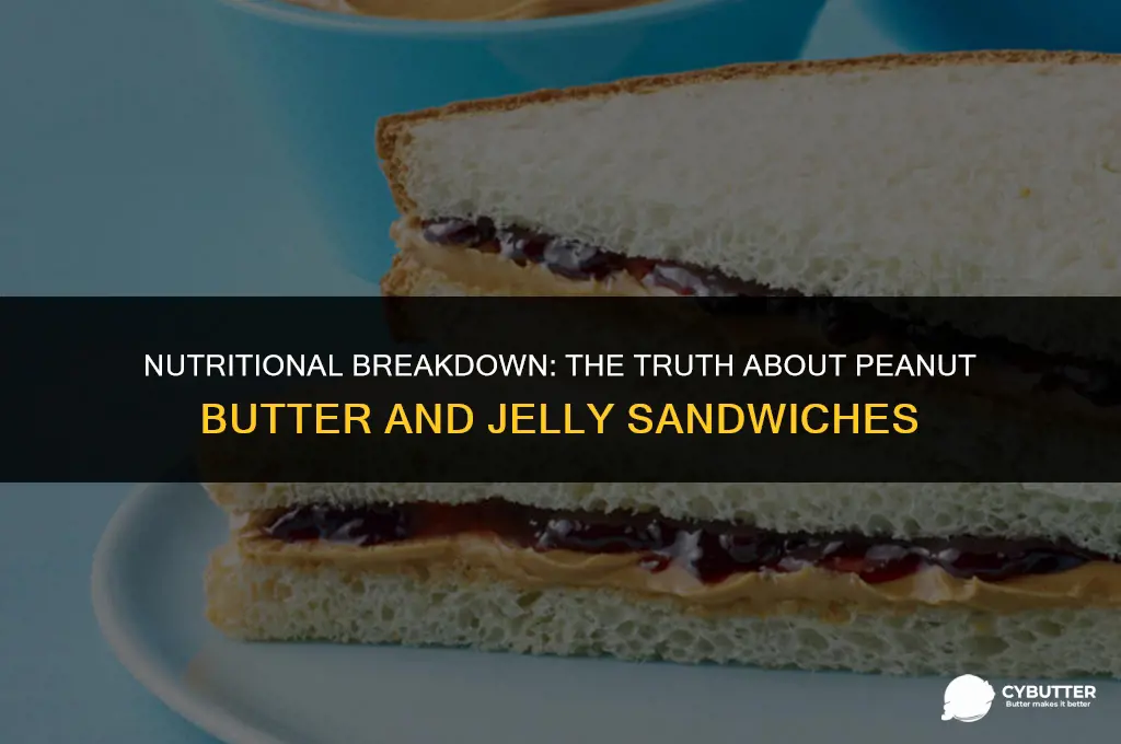 are peanut butter and jelly sandwiches healthy for you