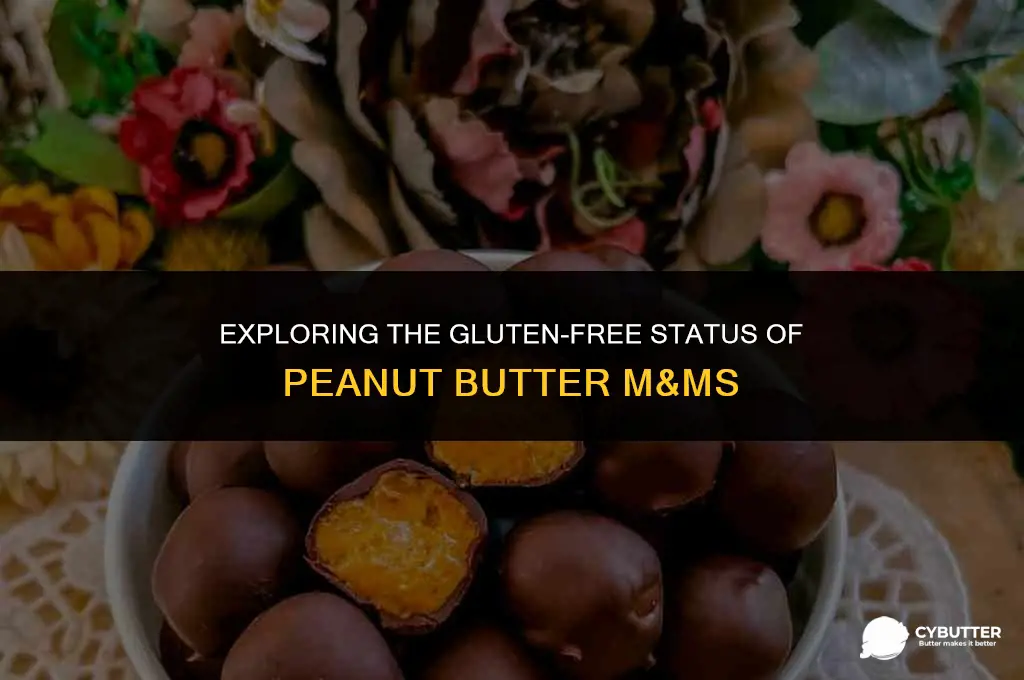 are peanut butter m and ms gluten free