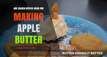 Silken Apples for Apple Butter: A Sweet or Sour Choice?