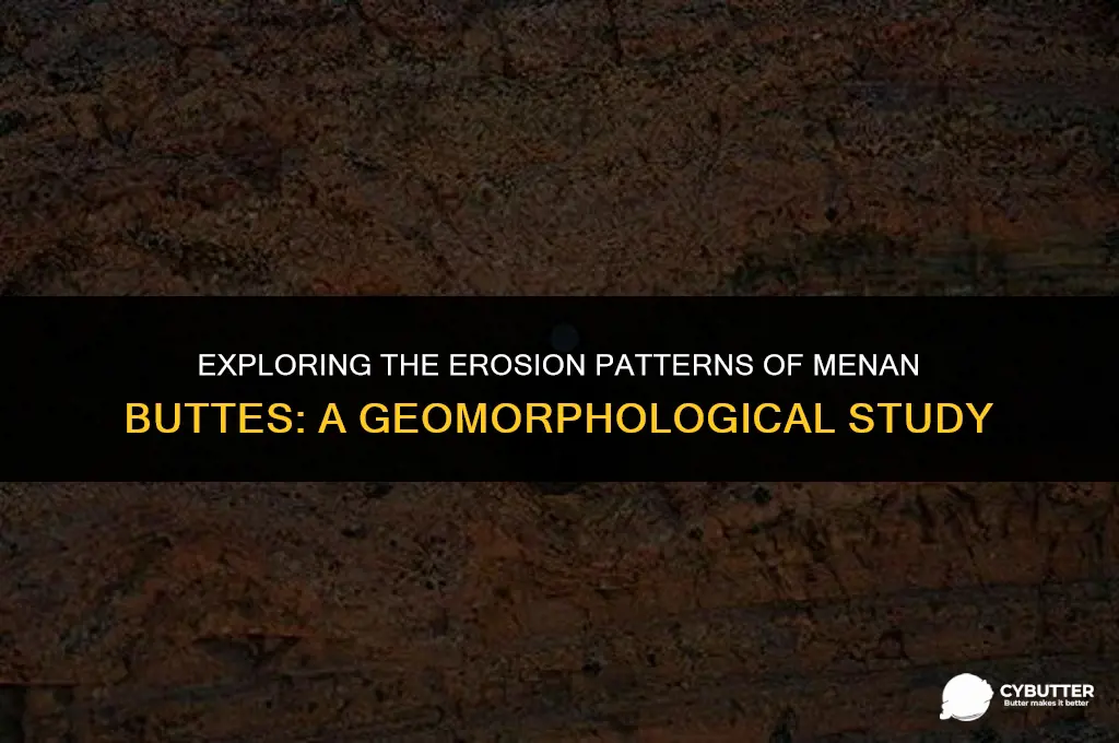 are slopes of menan buttes heavily dissected