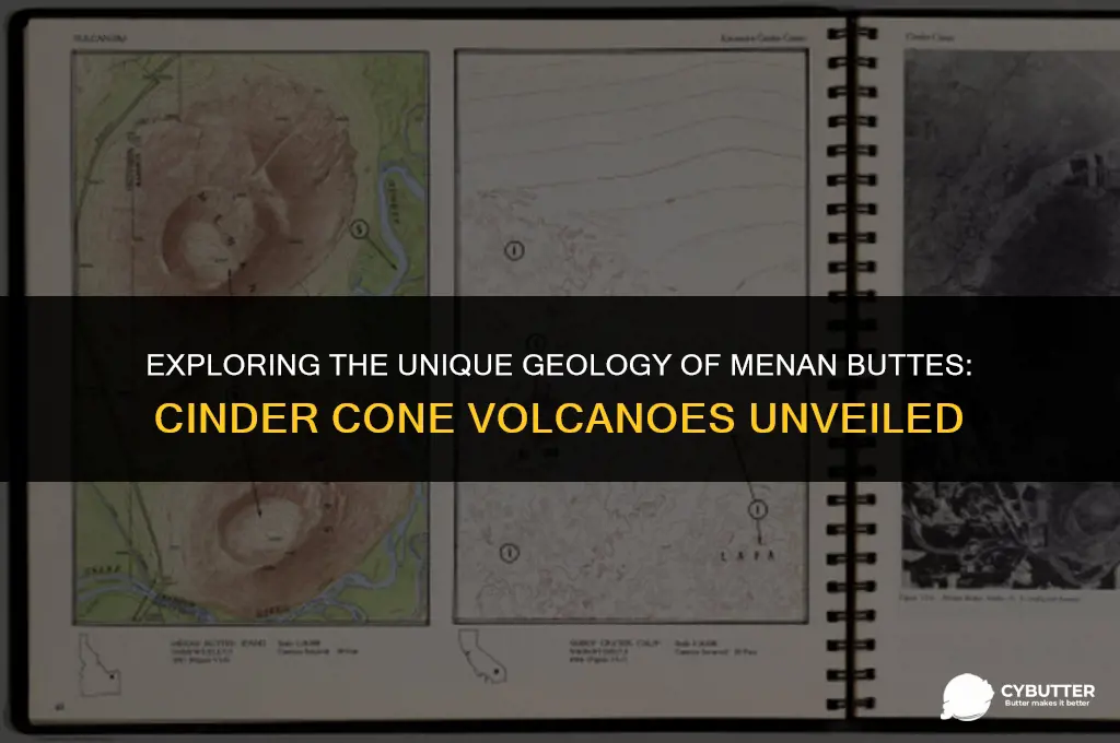 are the menan buttes cinder cone volcano