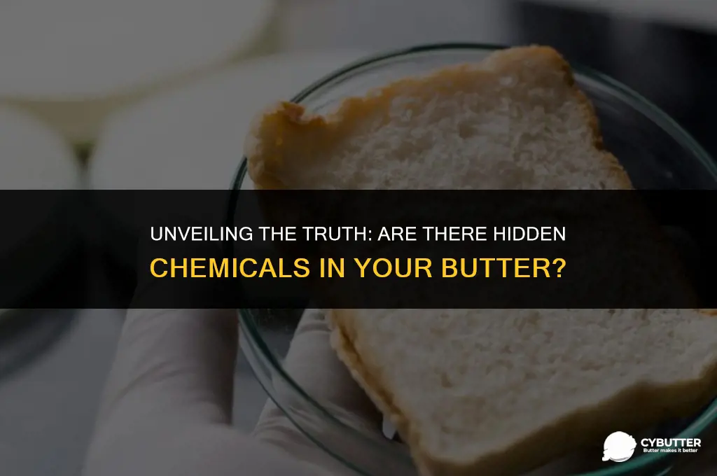 are there any added chemicals in butter