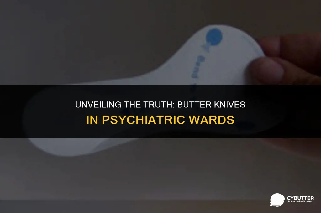 are there butter knives in psych wards