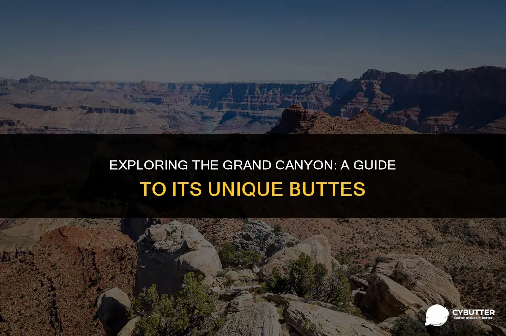 are there buttes in the grand canyon