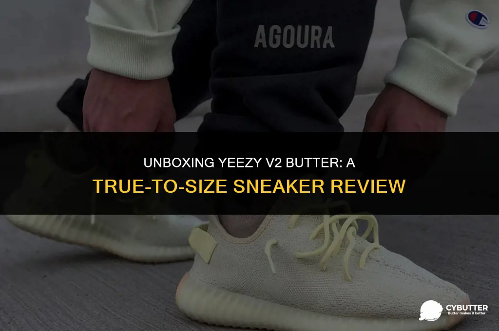 are yeezy v2 butter true to size