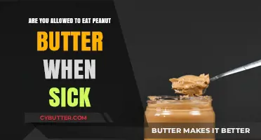 Peanut Butter: A Nutritious Choice When You're Under the Weather?