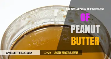 The Great Peanut Butter Oil Debate: To Pour or Not to Pour?