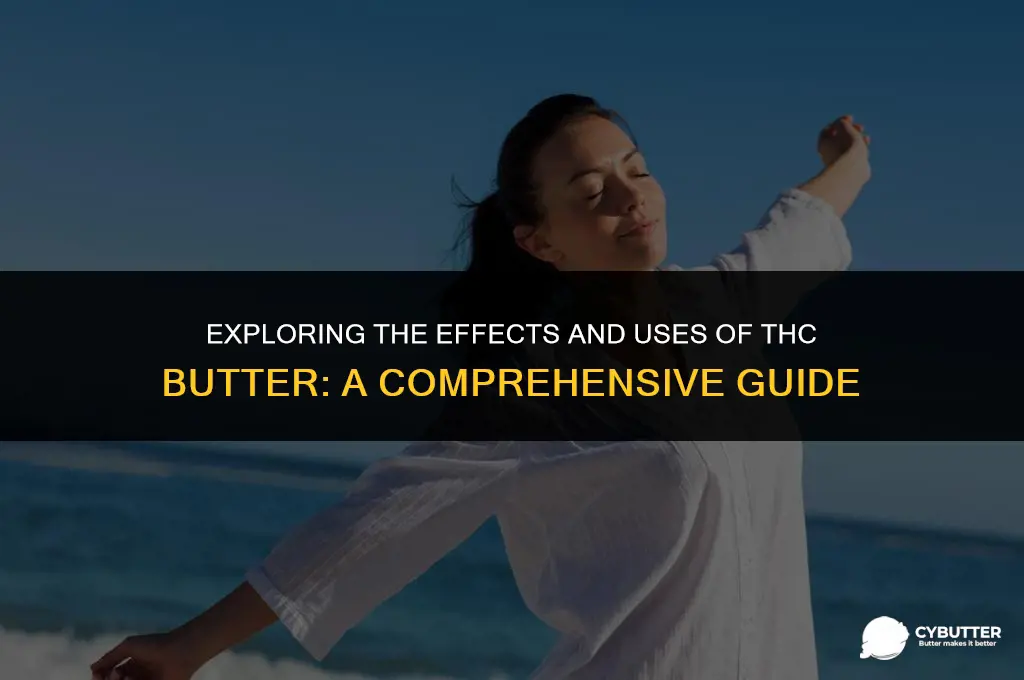 are you supposed to smoke thc butter
