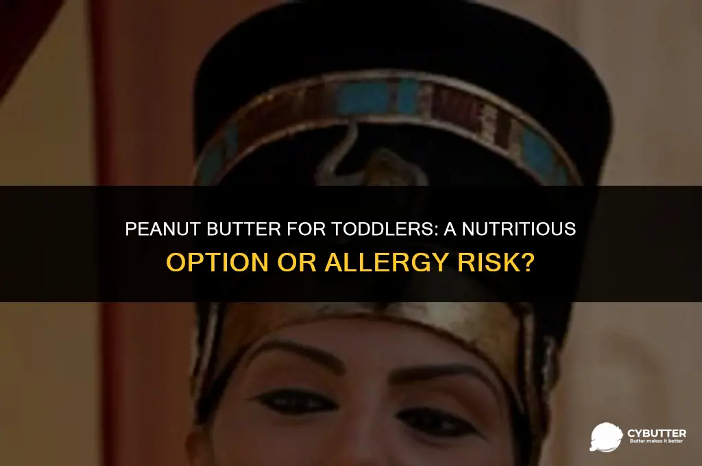 can 1 year old have peanut butter