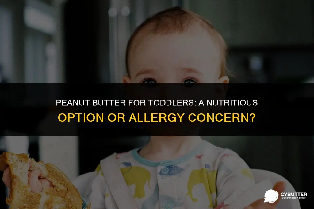 can 2 year old eat peanut butter