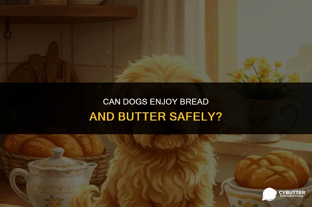 can a dog eat bread and butter