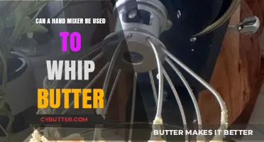 Whipping Butter with a Hand Mixer: A Delicious Possibility?