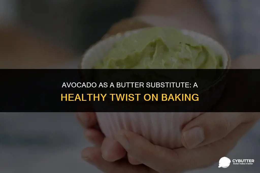 can avocado be used as a butter substitute
