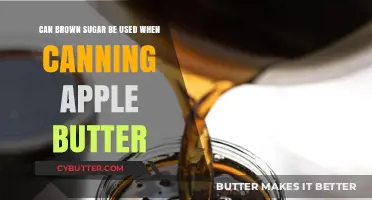 Sweet Preservation: Canning Apple Butter with Brown Sugar