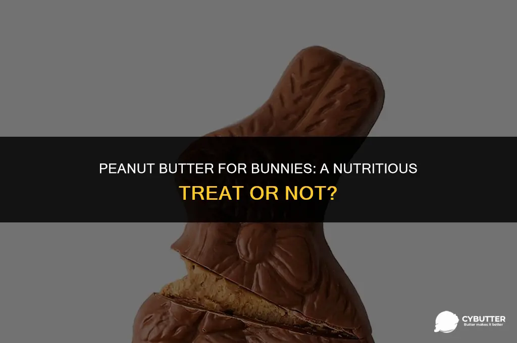 can bunnies have peanut butter