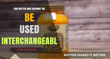 Butter vs. Coconut Oil: Interchangeable in Recipes?