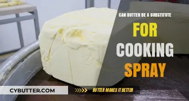Butter vs. Cooking Spray: A Delicious Substitute in Baking?