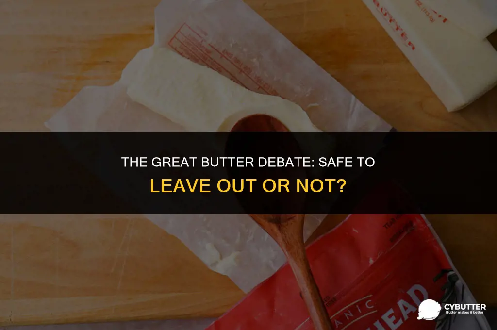 can butter be left out