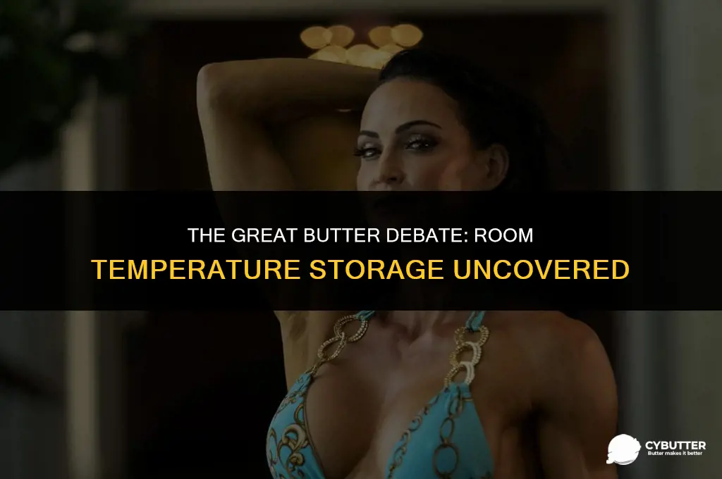 can butter be stored at room temp