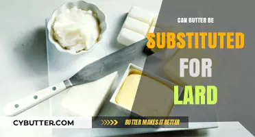 Exploring Substitutions: Can Butter Truly Replace Lard in Recipes?