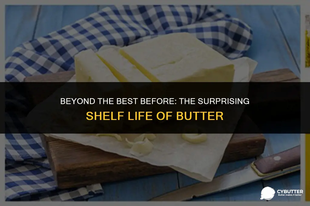 can butter be used after best before date