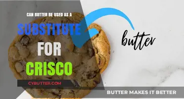 Baking Substitutions: Can Butter Replace Crisco in Recipes?