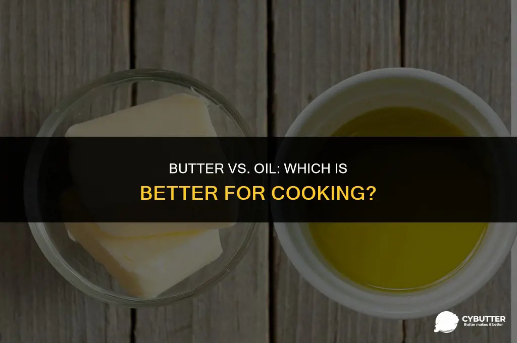 can butter be used as oil