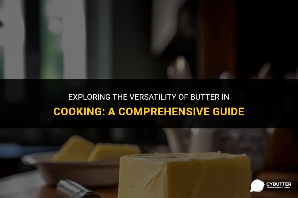 can butter be used for cooking