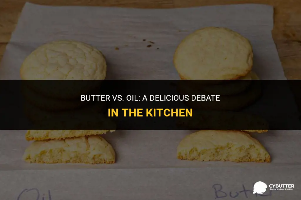 can butter be used in cooking in 0lace of oil