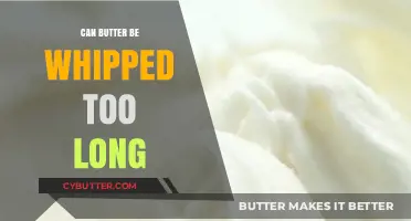 The Delicate Balance: Can Butter Be Whipped Too Long?