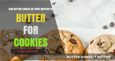 Substituting Butter with Crisco in Cookies: A Baking Experiment