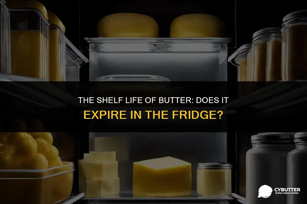 can butter expire in the fridge