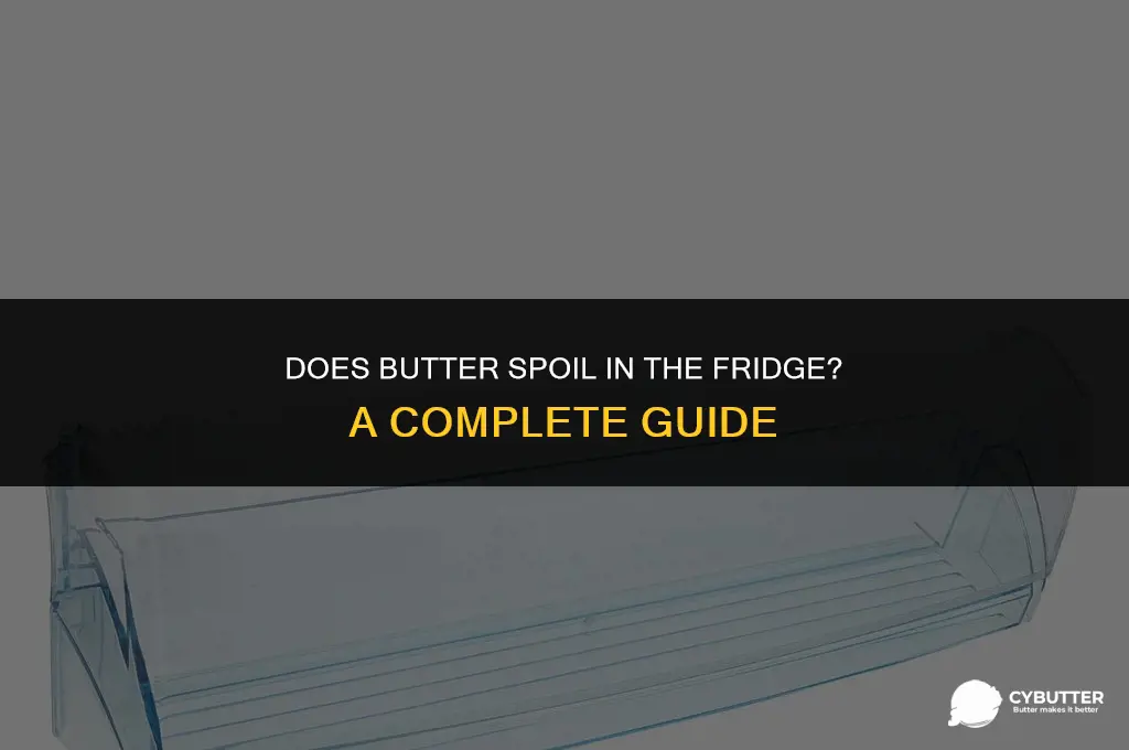 can butter go bad in fridge