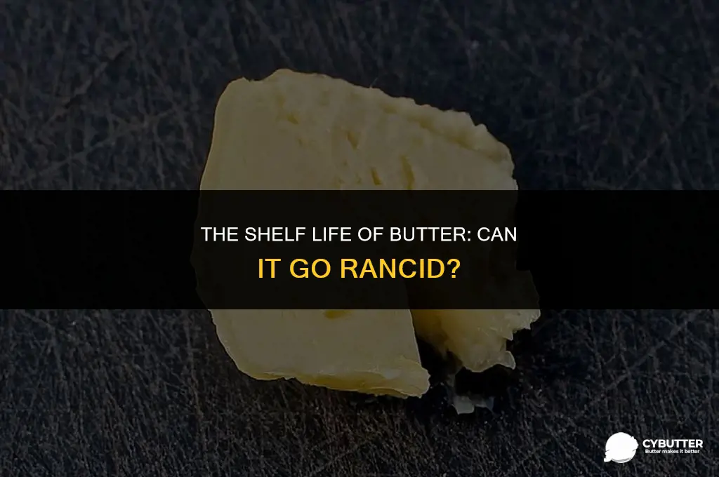 can butter go rancid