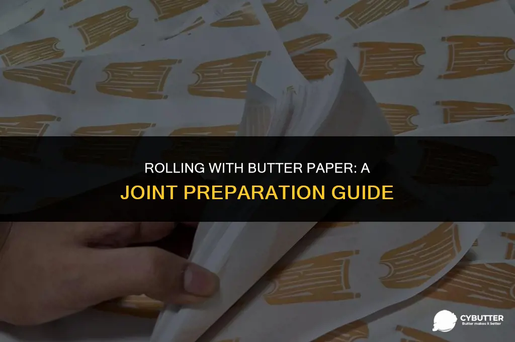can butter paper be used to roll a joint
